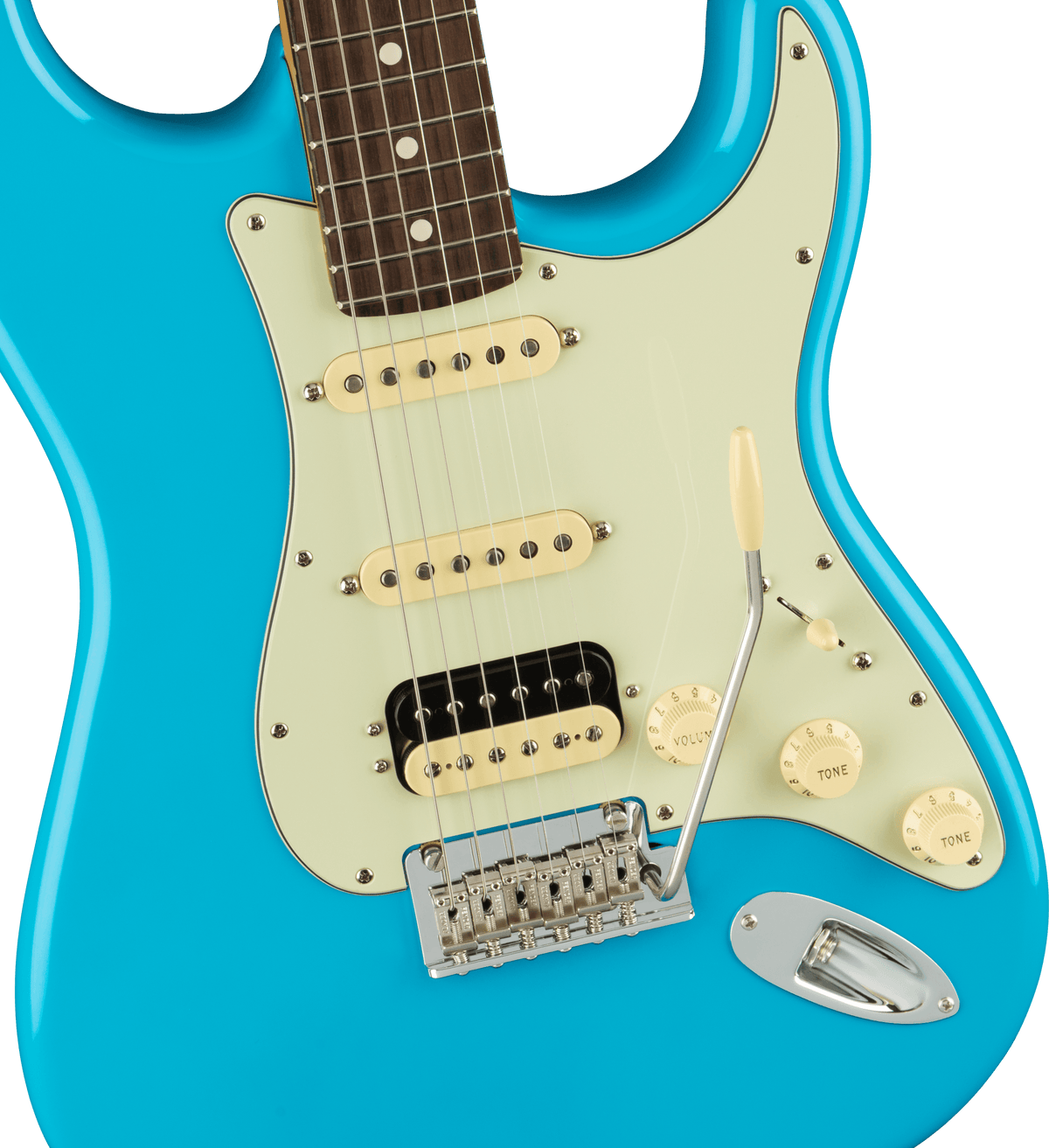 Fender American Professional II Stratocaster HSS, fingerboard detail