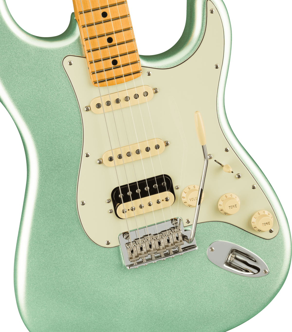 Fender American Professional II Stratocaster HSS, fingerboard detail