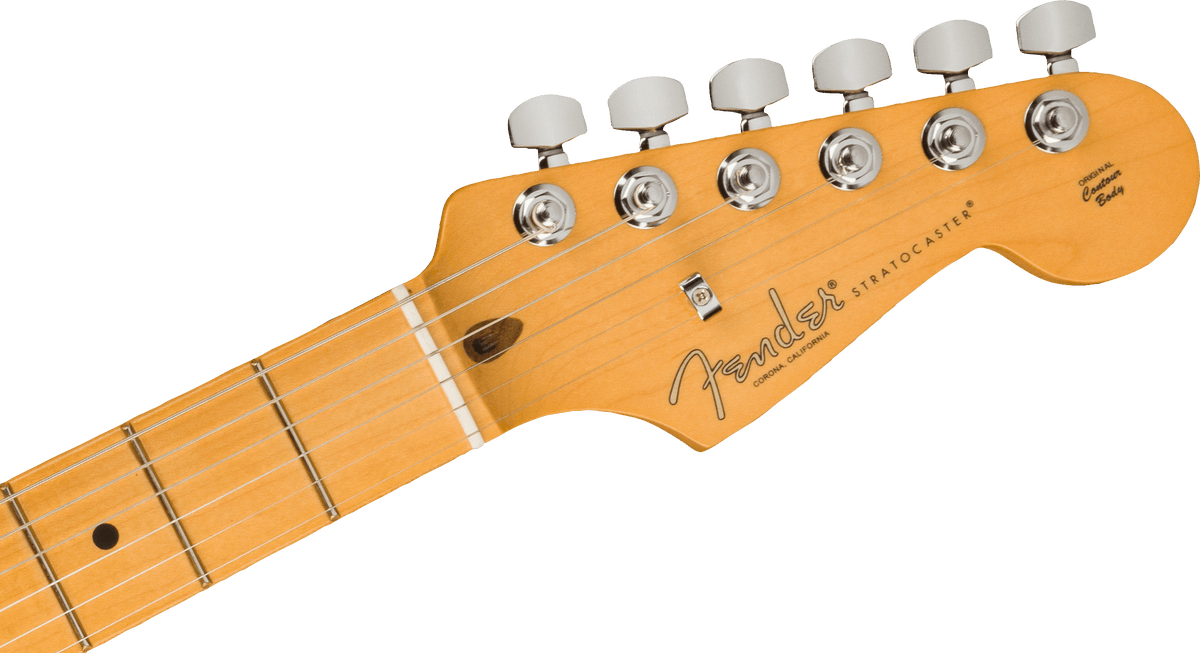 Fender American Professional II Stratocaster HSS, headstock, front