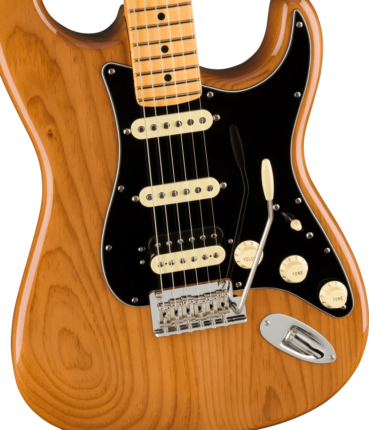 Fender American Professional II Stratocaster HSS, fingerboard detail