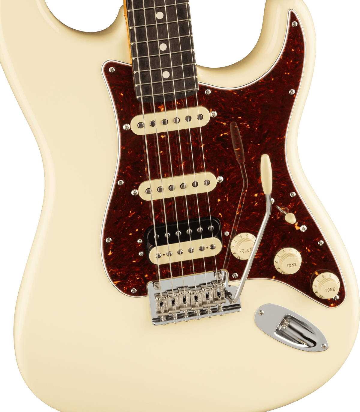 Fender American Professional II Stratocaster HSS, fingerboard detail