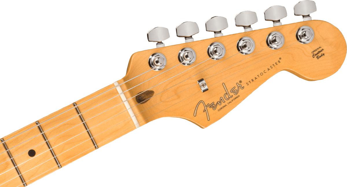 Fender American Professional II Stratocaster HSS, headstock, front