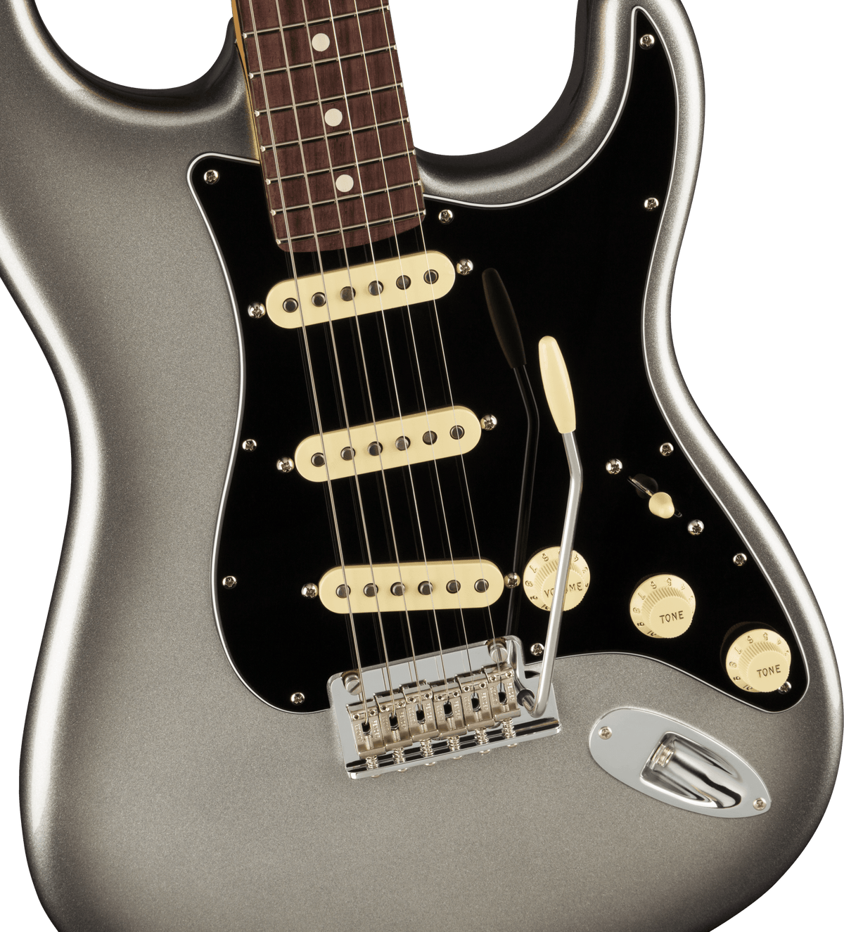 Fender American Professional II Stratocaster, fingerboard detail