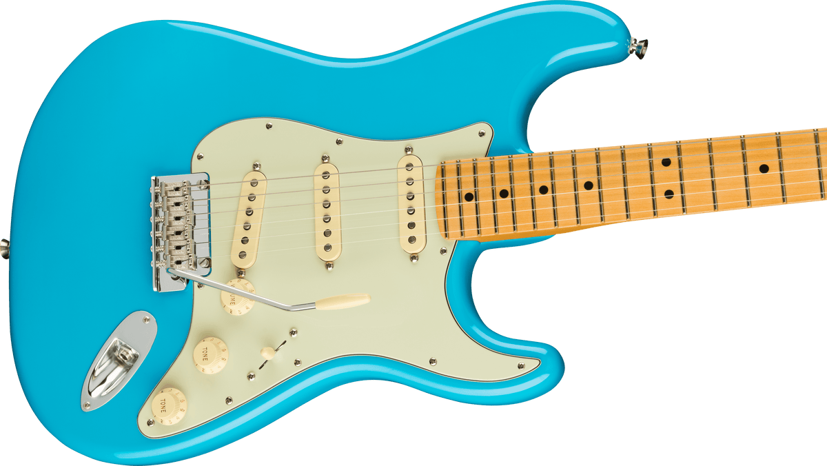 Fender American Professional II Stratocaster, body detail