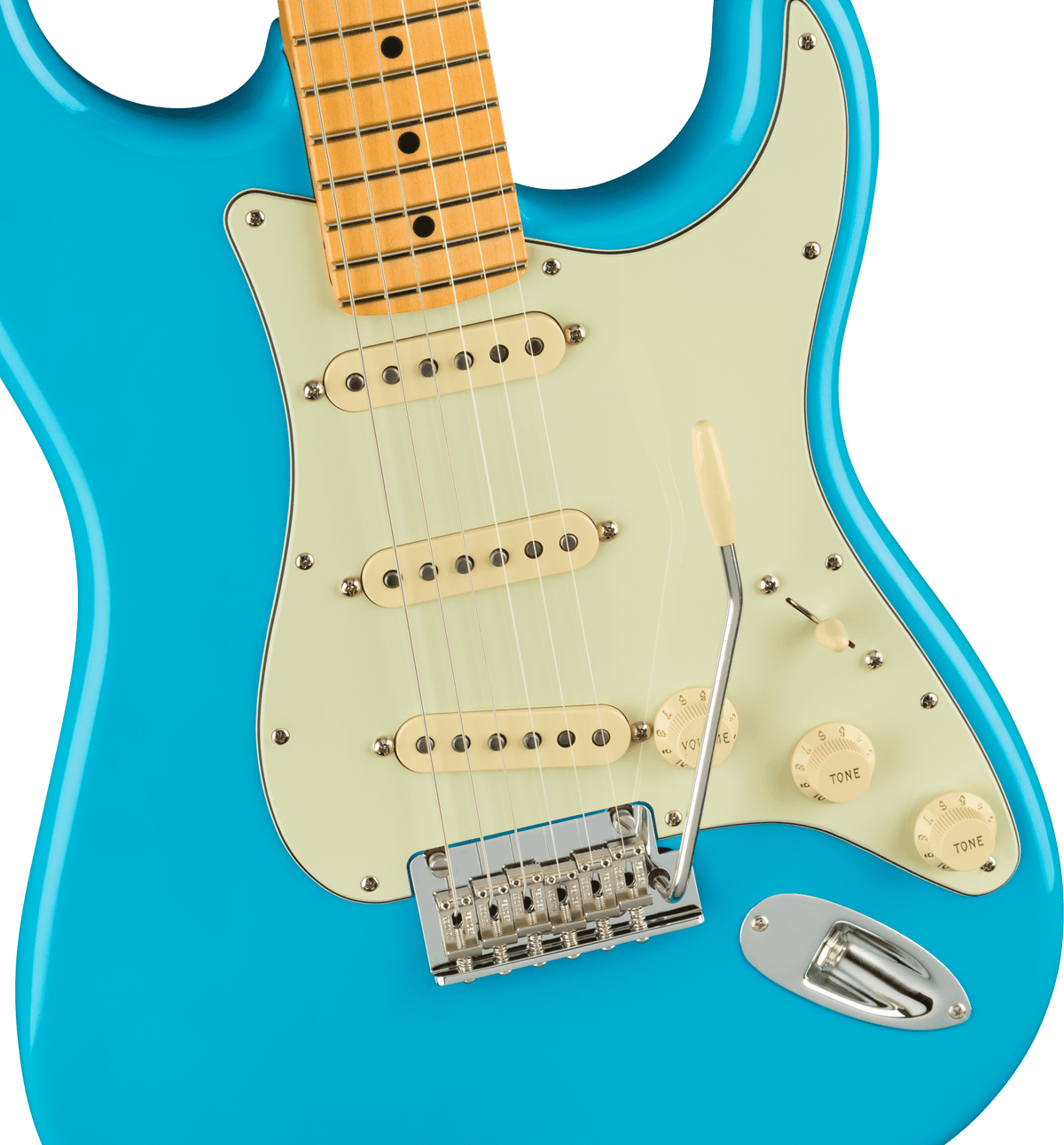 Fender American Professional II Stratocaster, fingerboard detail