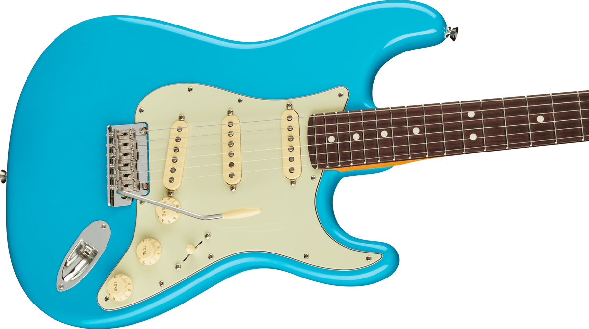 Fender American Professional II Stratocaster, body detail