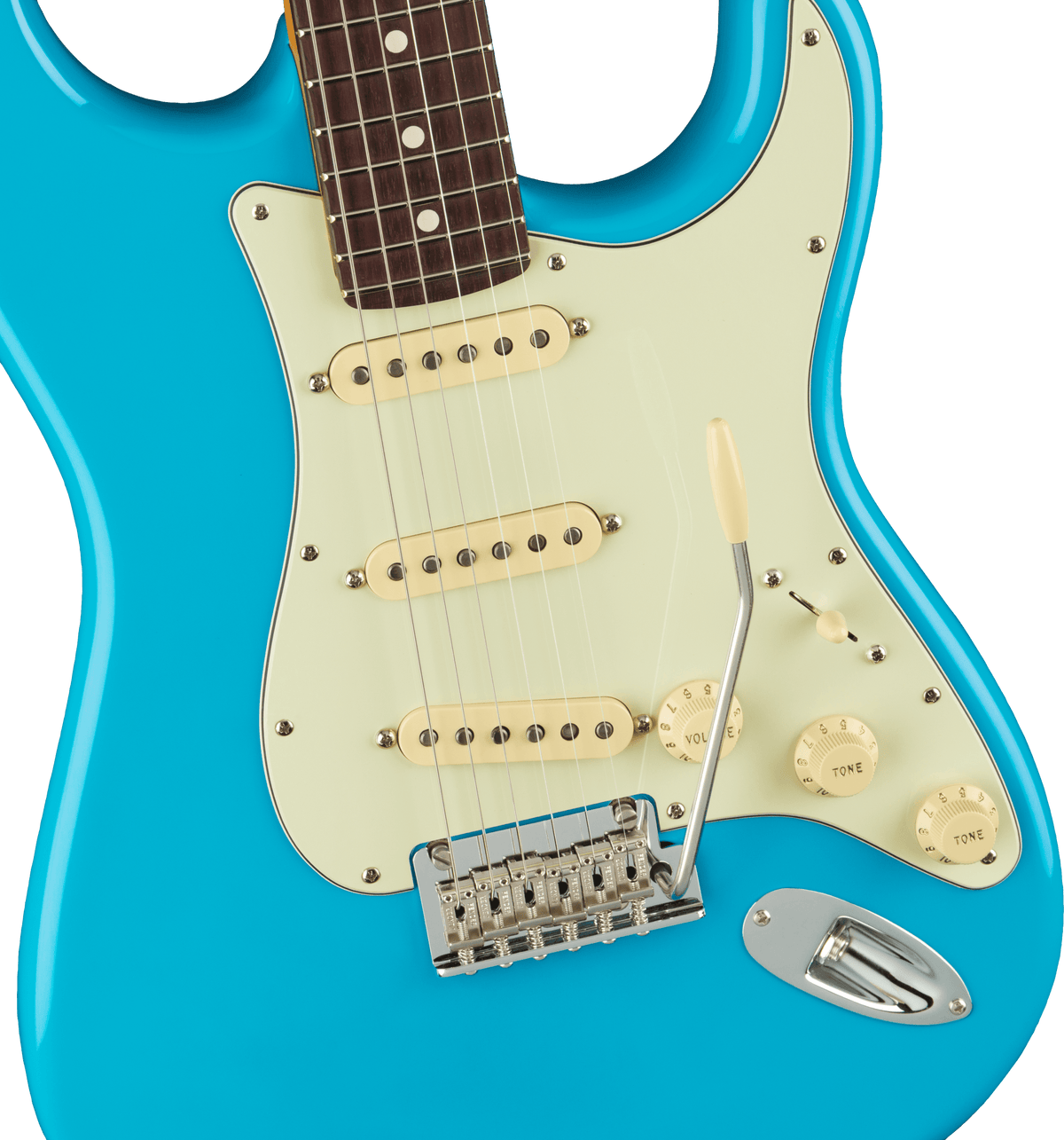 Fender American Professional II Stratocaster, fingerboard detail