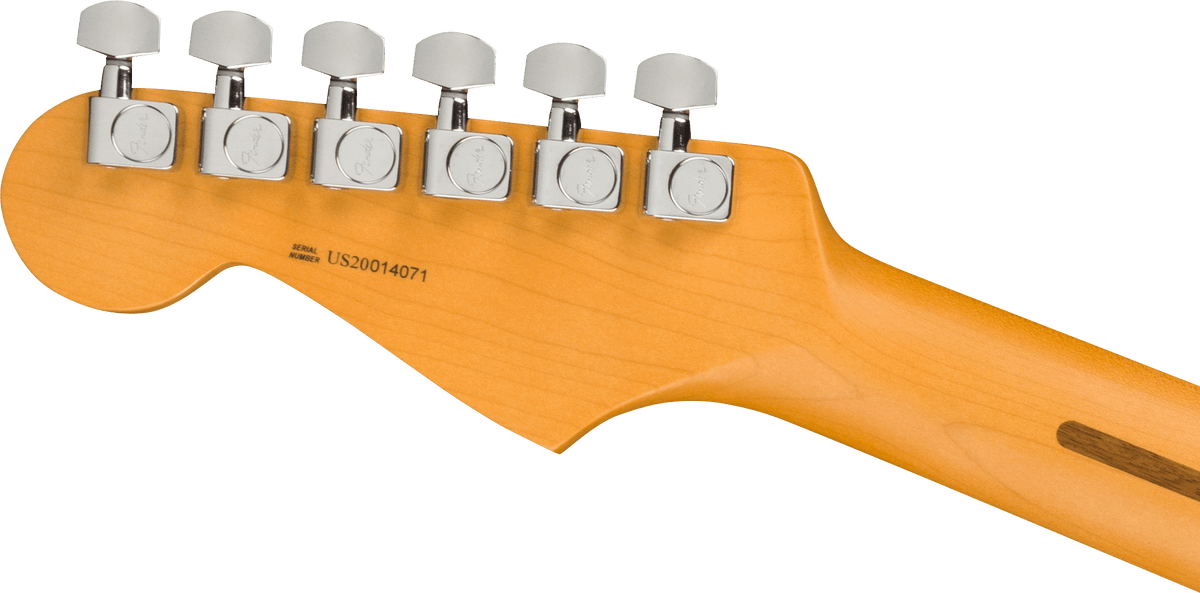 Fender American Professional II Stratocaster, headstock, back