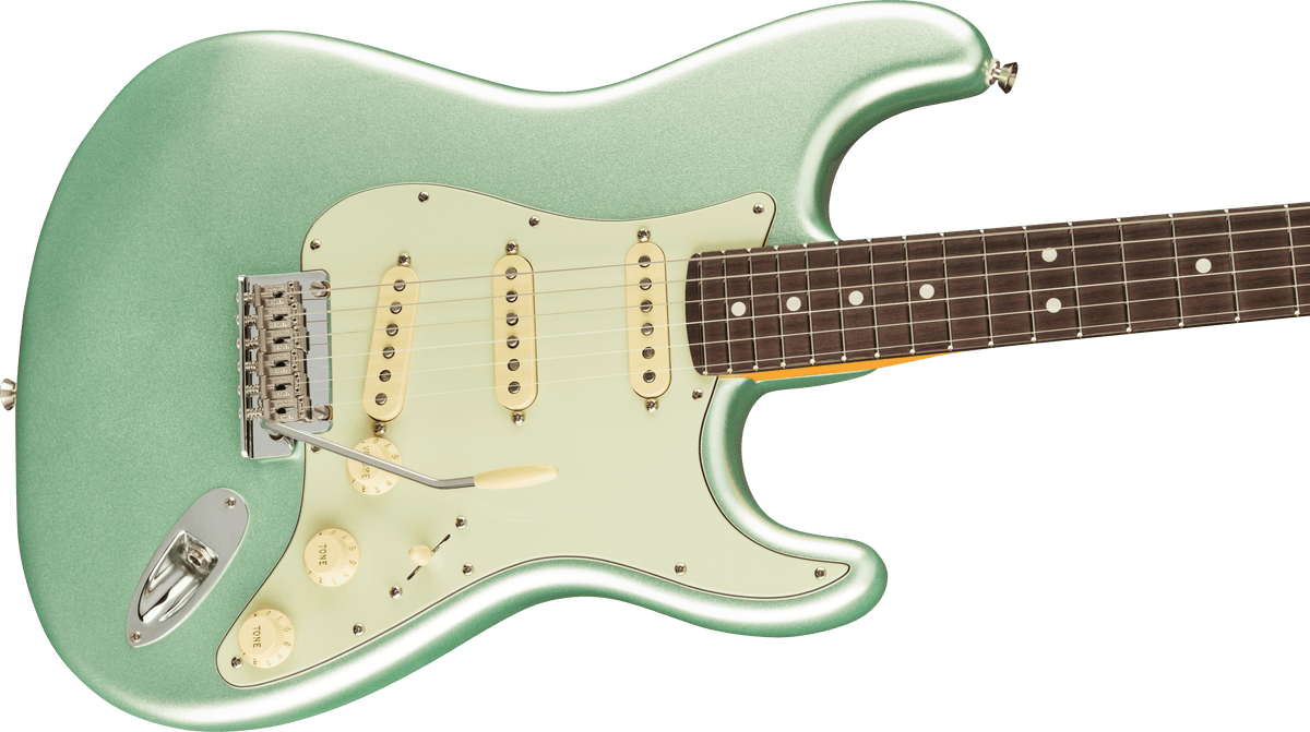 Fender American Professional II Stratocaster, body detail