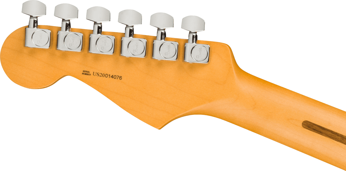 Fender American Professional II Stratocaster, headstock, back