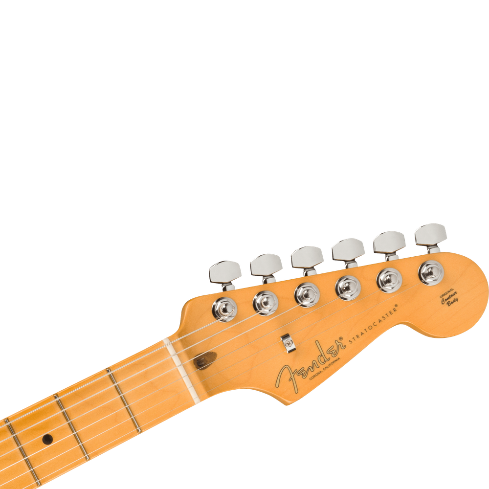 Fender American Professional II Stratocaster Natural Maple Roasted Pine headstock front
