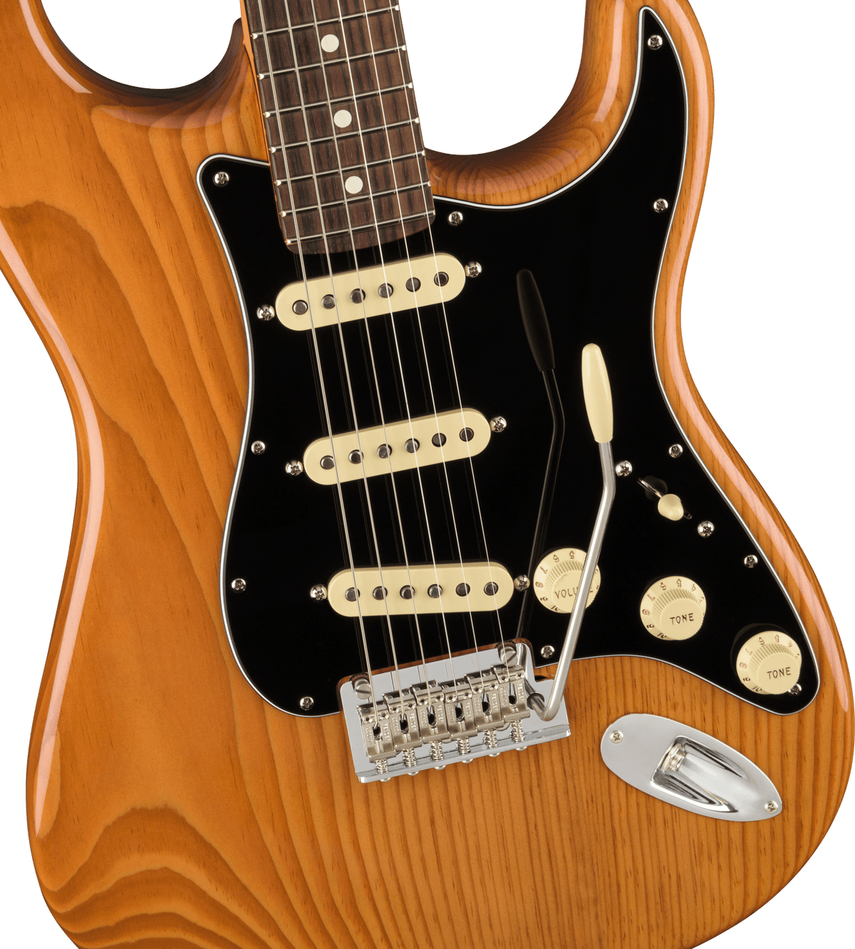 Fender American Professional II Stratocaster, fingerboard detail