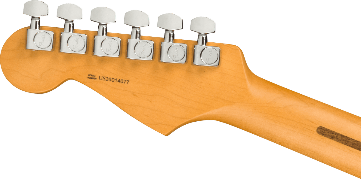Fender American Professional II Stratocaster, headstock, back