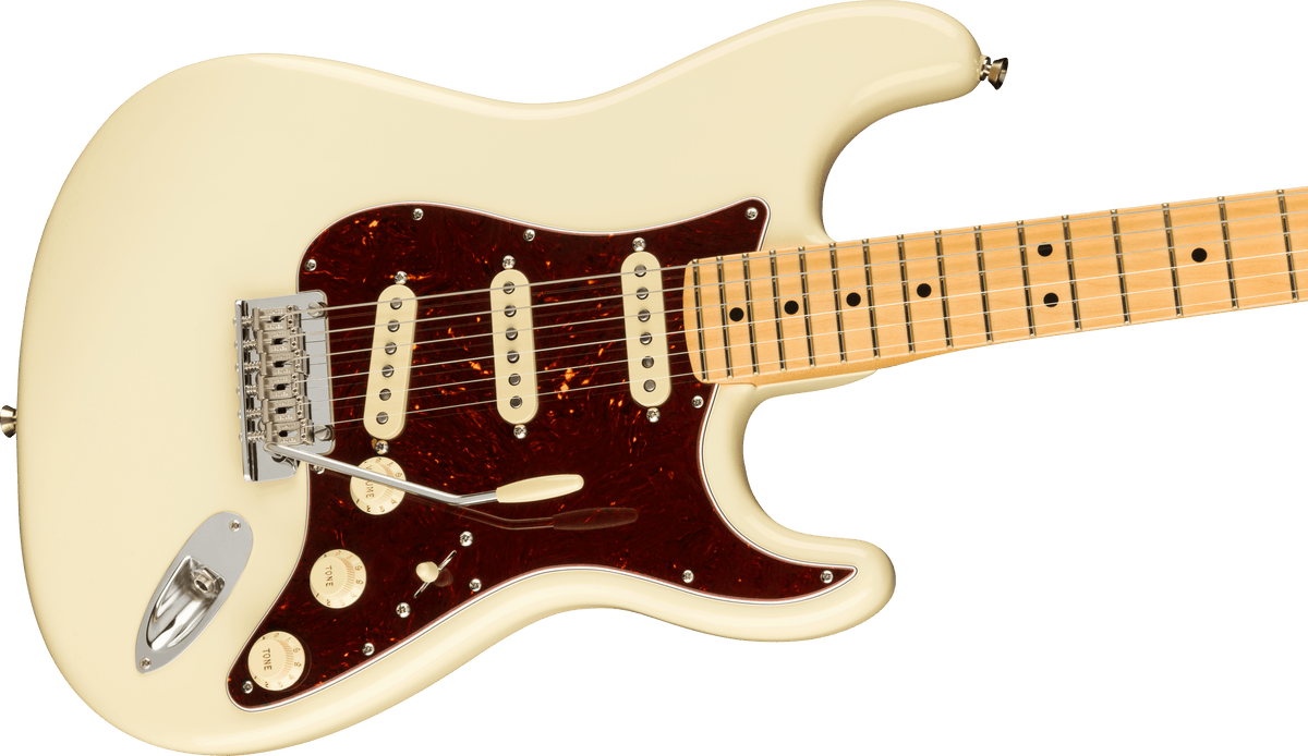 Fender American Professional II Stratocaster, body detail