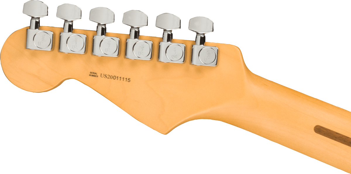 Fender American Professional II Stratocaster, headstock, back