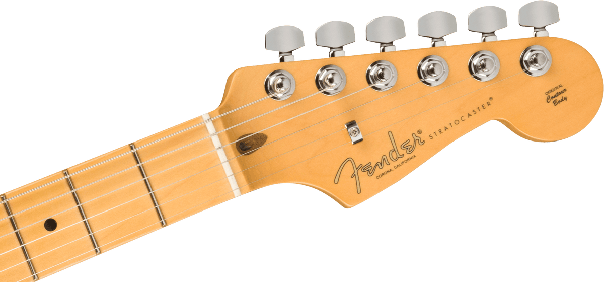 Fender American Professional II Stratocaster, headstock, front