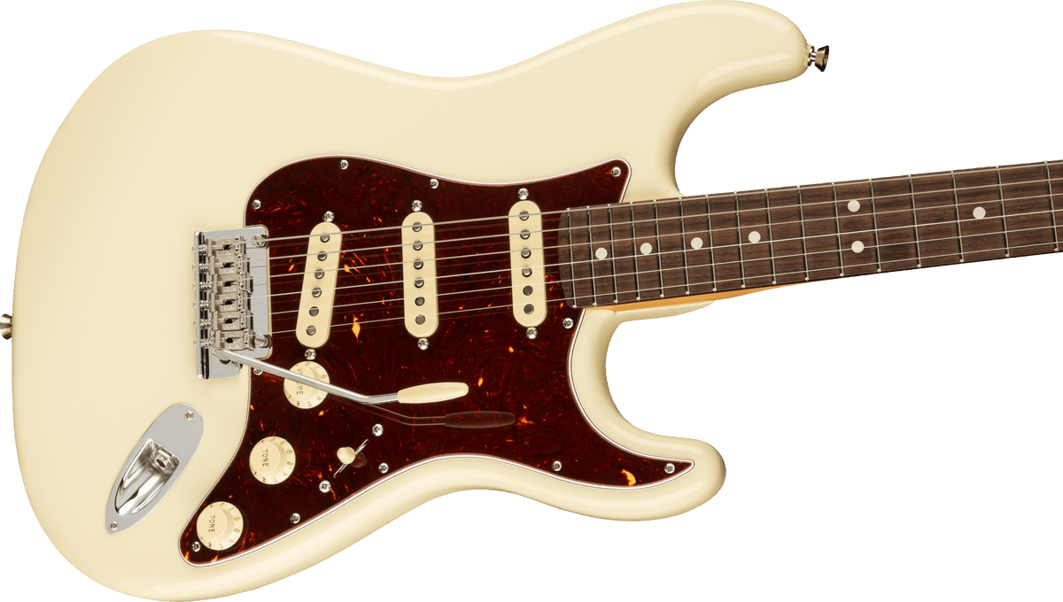 Fender American Professional II Stratocaster, body detail