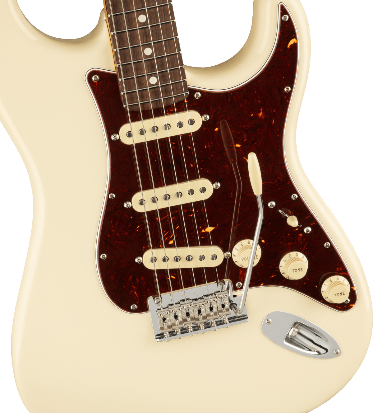 Fender American Professional II Stratocaster, fingerboard detail