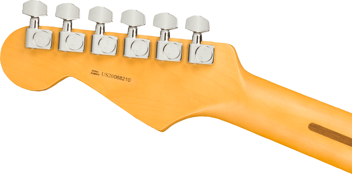 Fender American Professional II Stratocaster, headstock, back