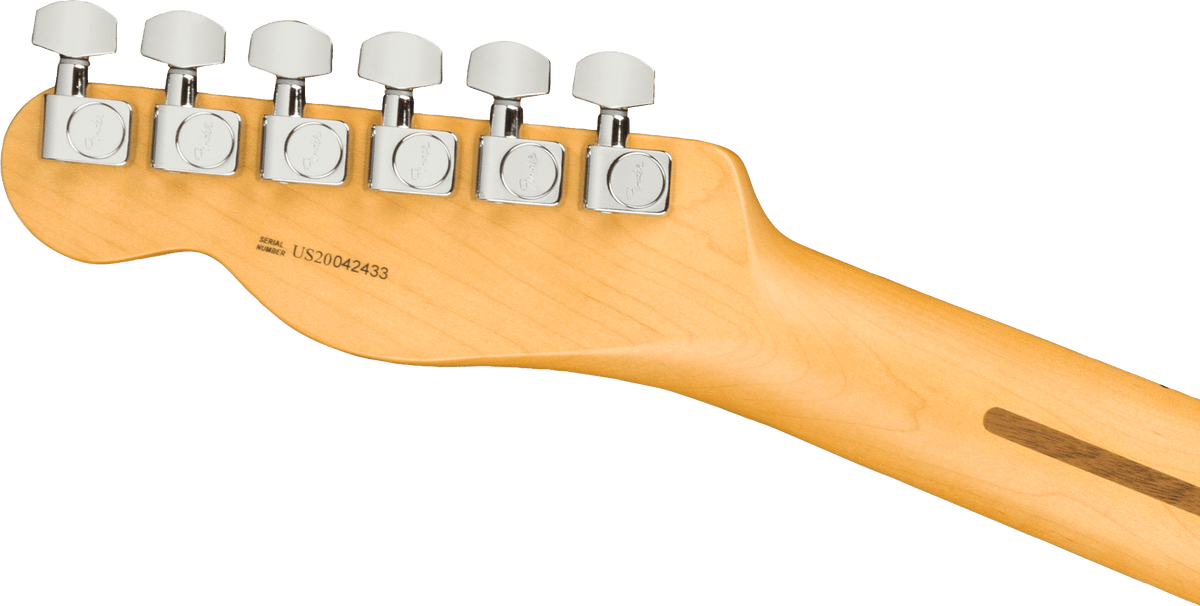 Fender American Professional II Telecaster, headstock, back