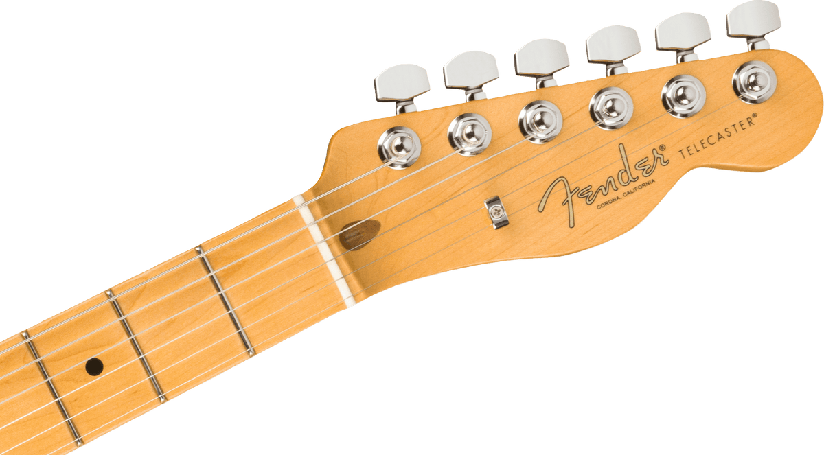 Fender American Professional II Telecaster, headstock, front