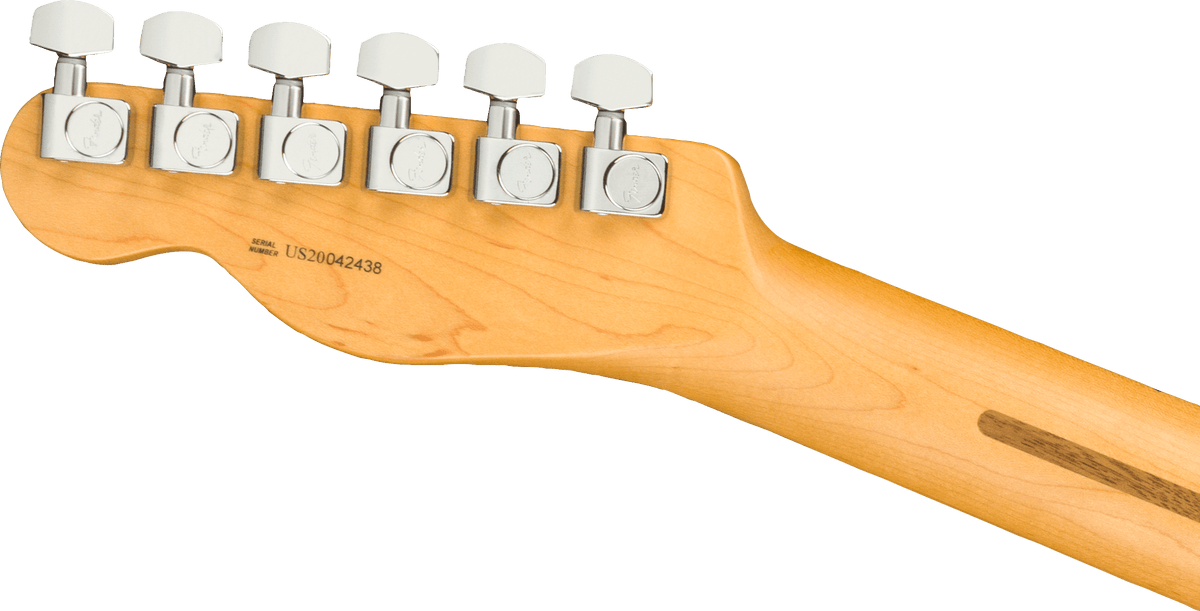 Fender American Professional II Telecaster, headstock, back
