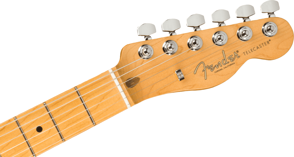 Fender American Professional II Telecaster, headstock, front