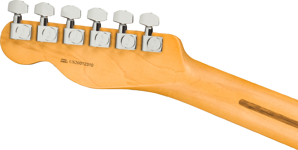 Fender American Professional II Telecaster, headstock, back