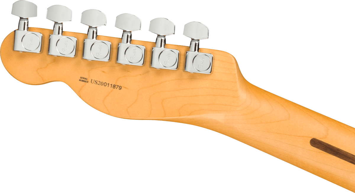 Fender American Professional II Telecaster, headstock, back