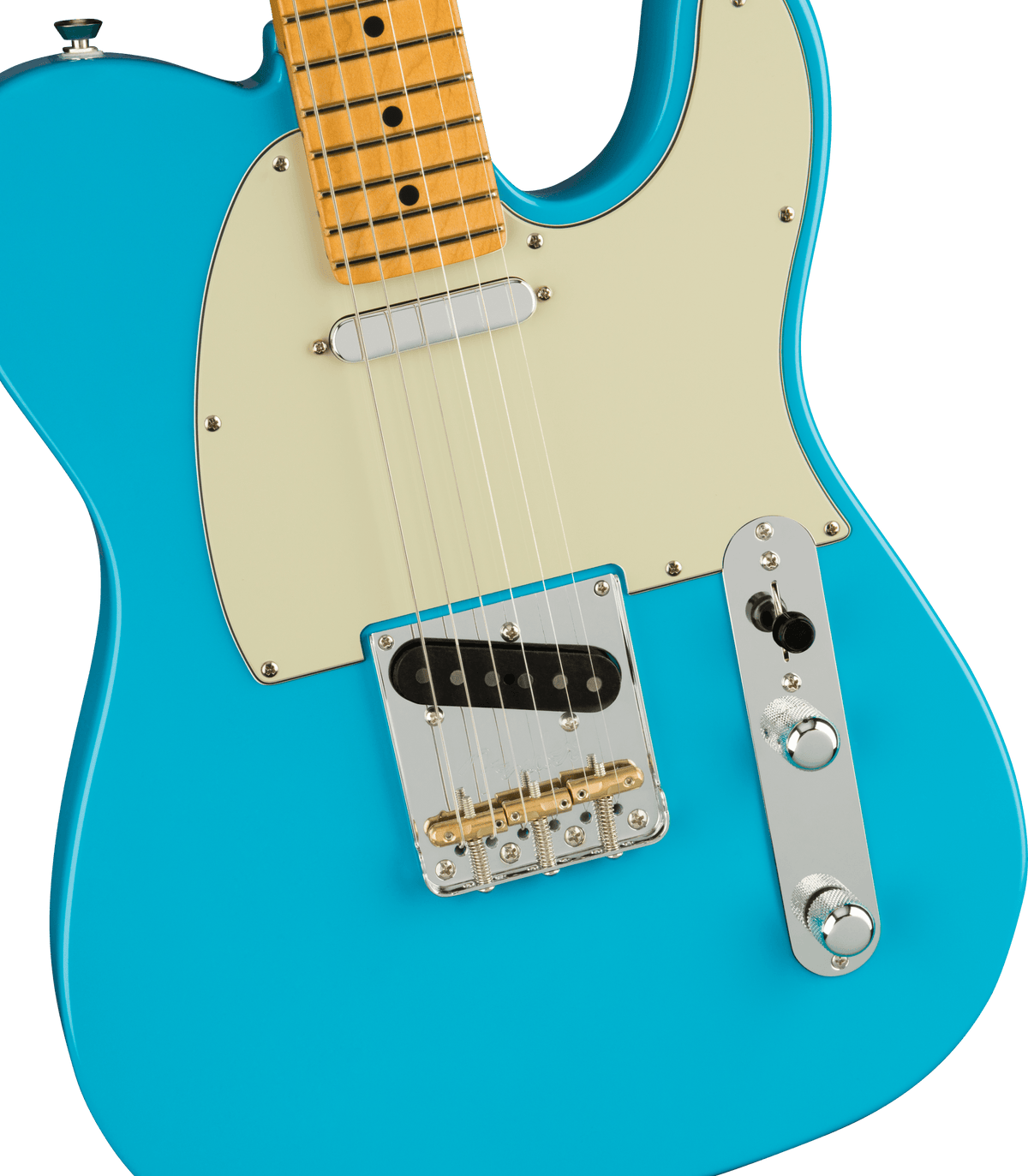 Fender American Professional II Telecaster, fingerboard detail