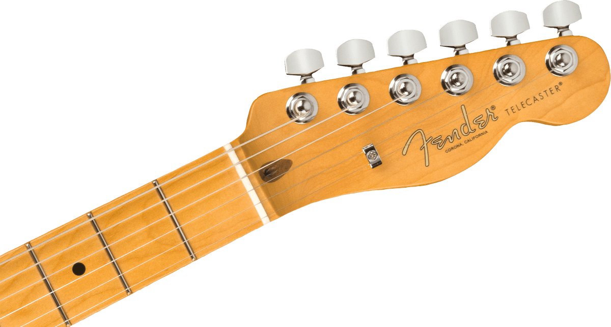 Fender American Professional II Telecaster, headstock, front