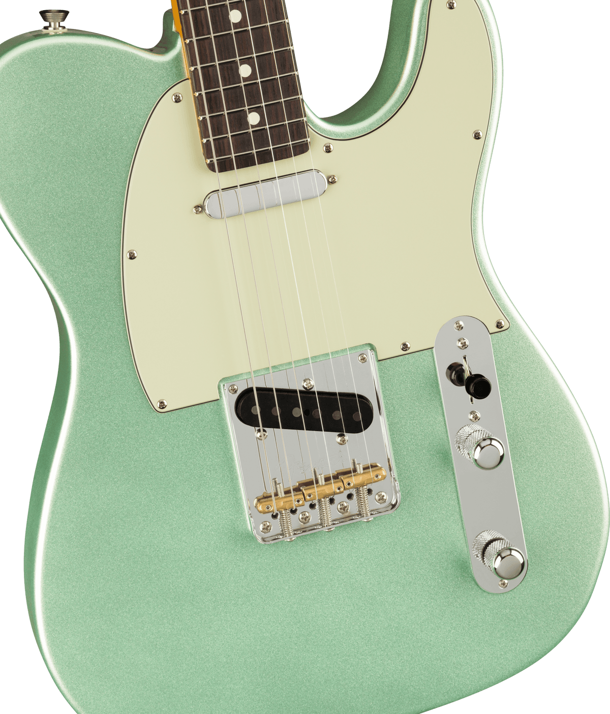 Fender American Professional II Telecaster, fingerboard detail