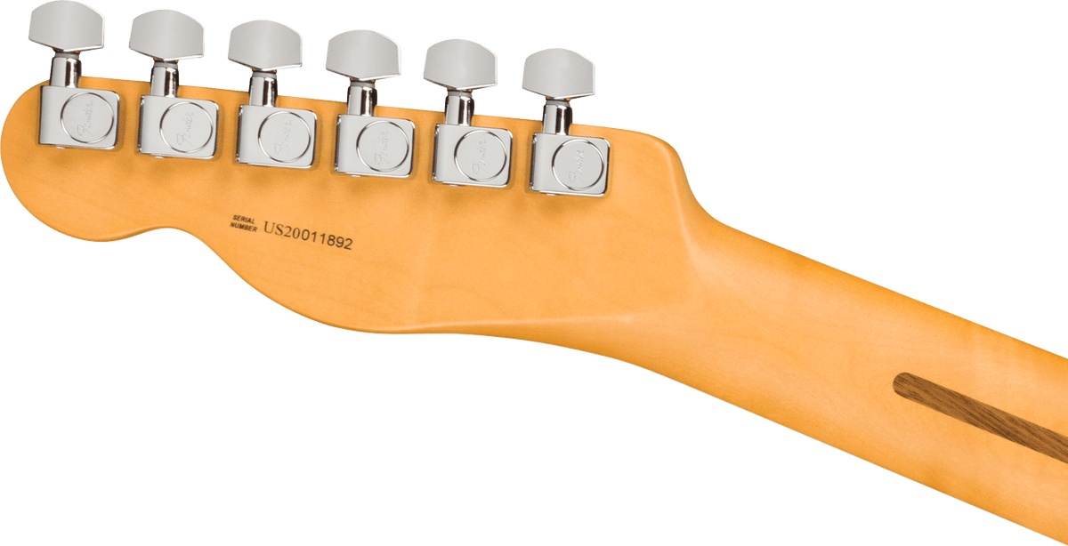 Fender American Professional II Telecaster, headstock, back
