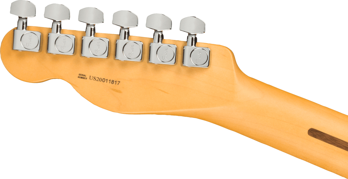 Fender American Professional II Telecaster, headstock, back