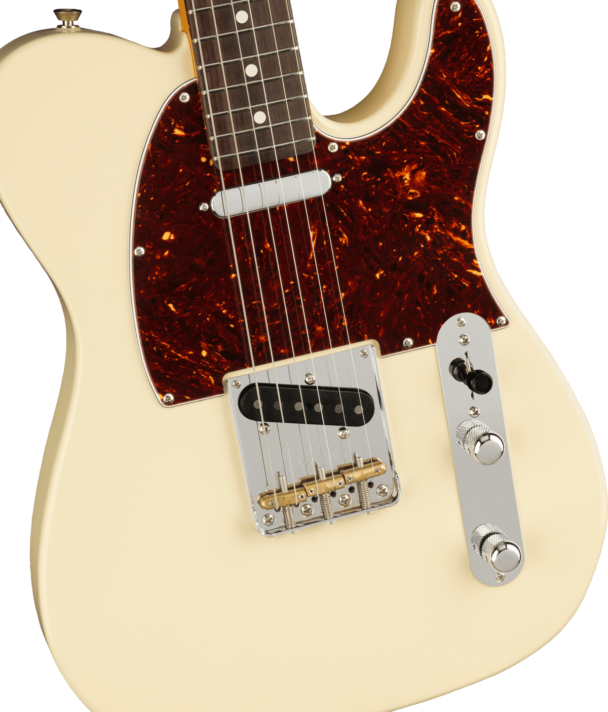 Fender American Professional II Telecaster, fingerboard detail