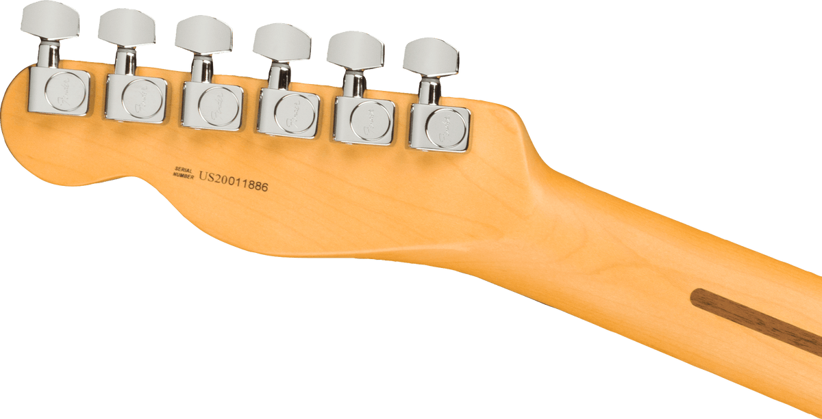 Fender American Professional II Telecaster, headstock, back