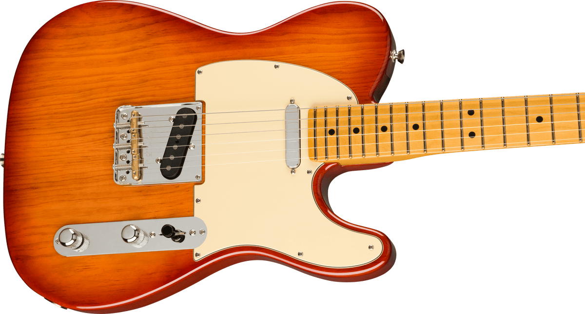 Fender American Professional II Telecaster, body detail