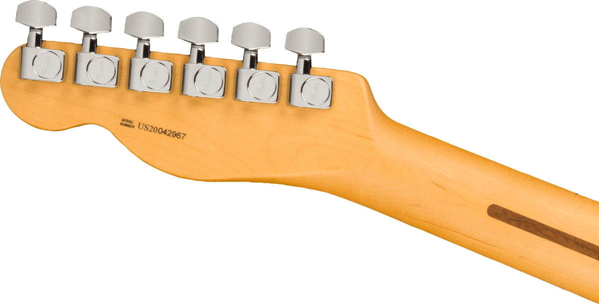 Fender American Professional II Telecaster, headstock, back