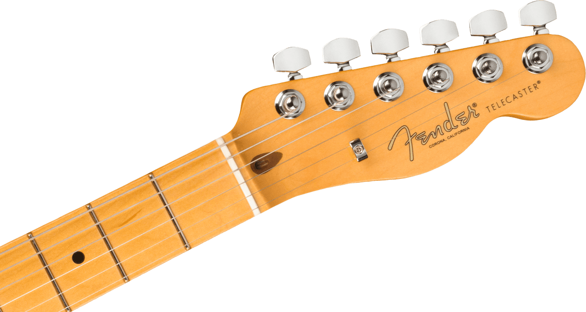 Fender American Professional II Telecaster, headstock, front