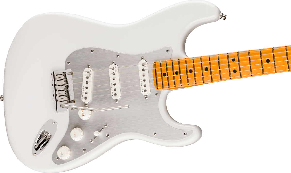 Fender American Ultra II Stratocaster, body detail
