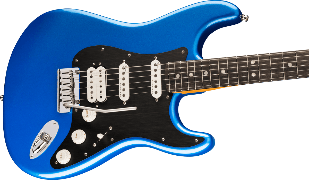 Fender American Ultra II Stratocaster HSS, body detail