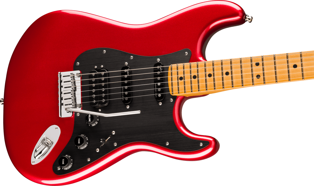 Fender American Ultra II Stratocaster HSS, body detail
