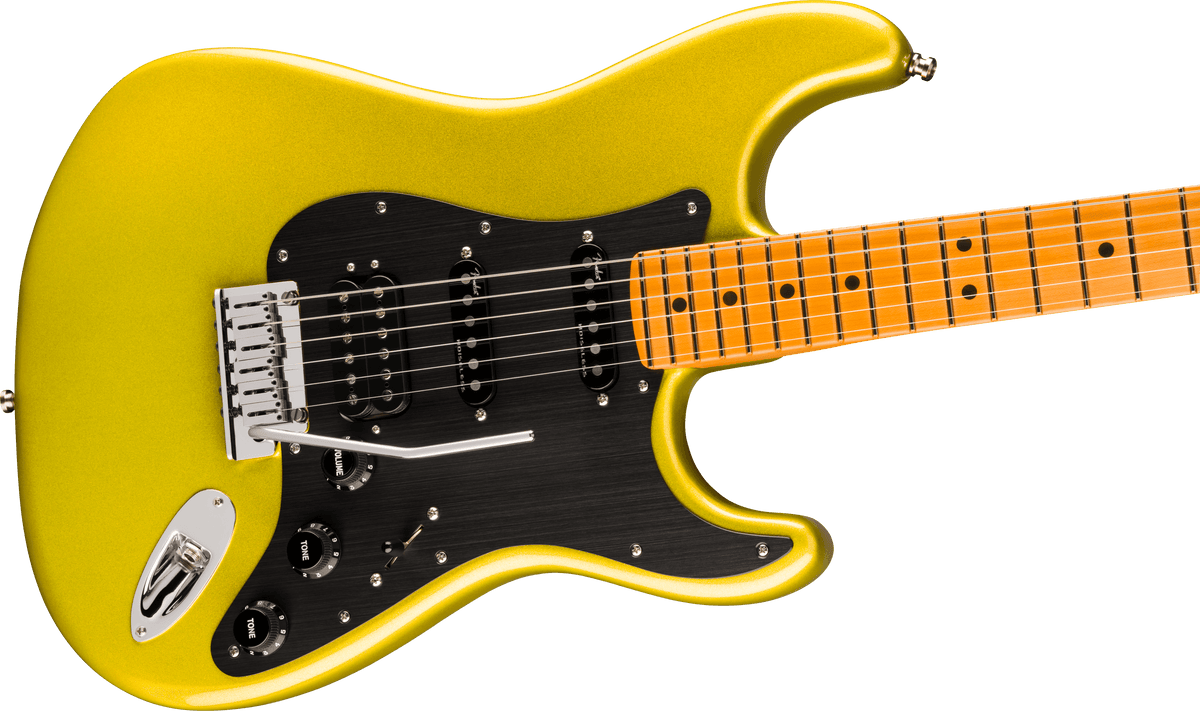 Fender American Ultra II Stratocaster HSS, body detail