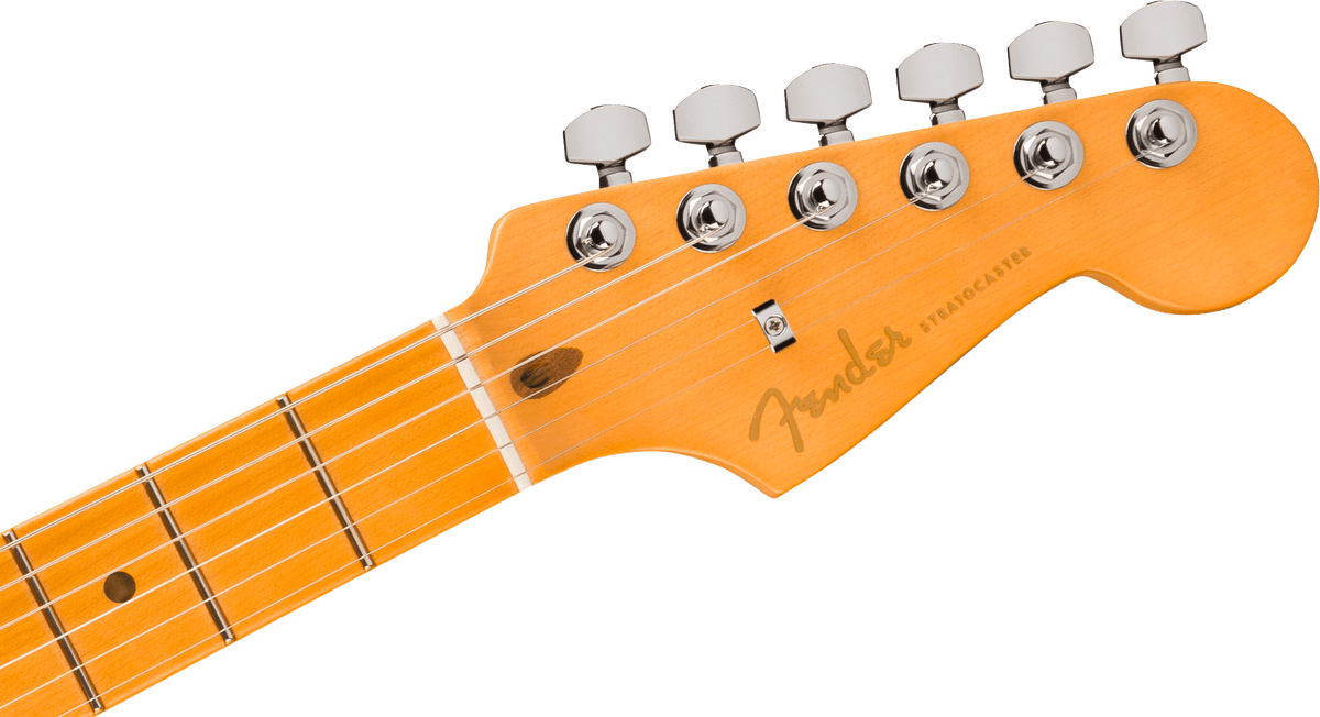 Fender American Ultra II Stratocaster HSS, headstock, front