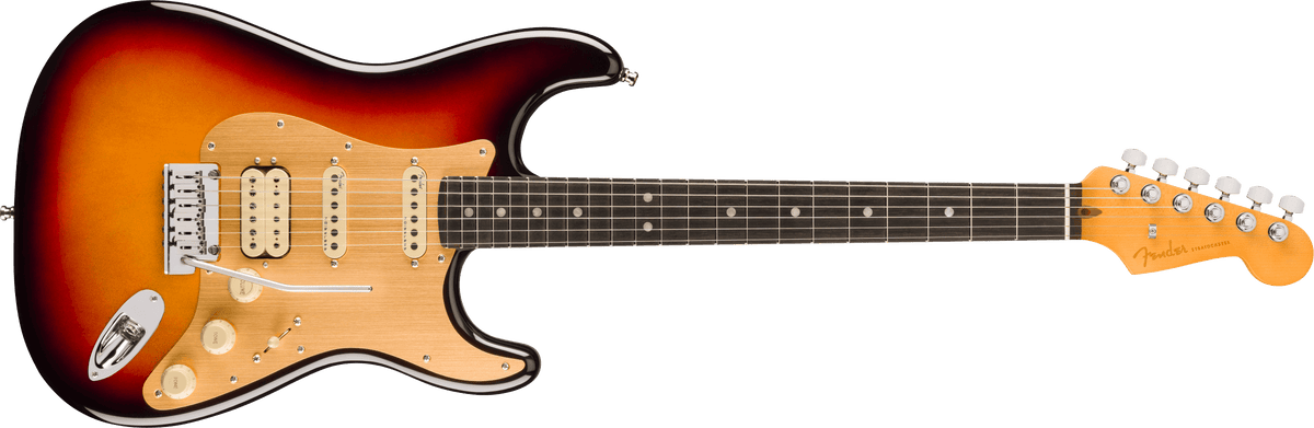 Fender American Ultra II Stratocaster HSS, front view