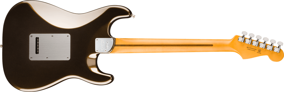 Fender American Ultra II Stratocaster Left-Hand, back view