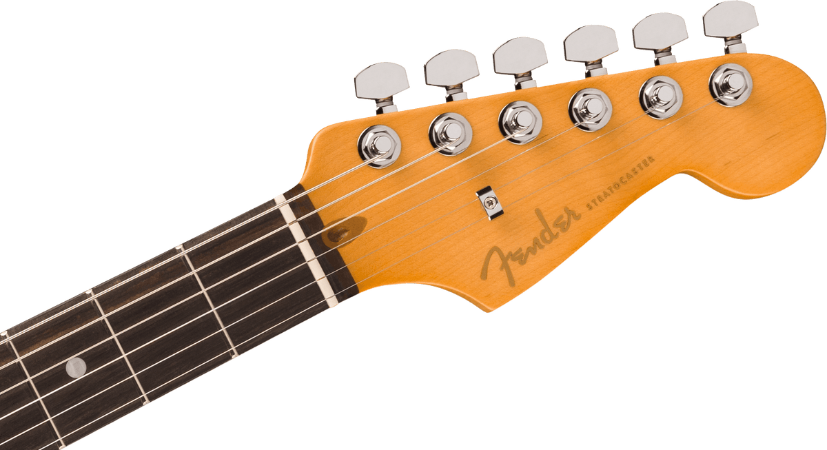 Fender American Ultra II Stratocaster, headstock, front