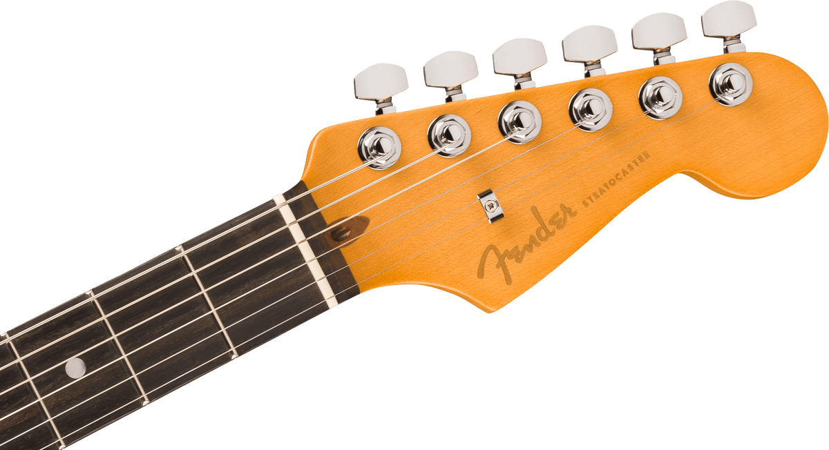 Fender American Ultra II Stratocaster, headstock, front