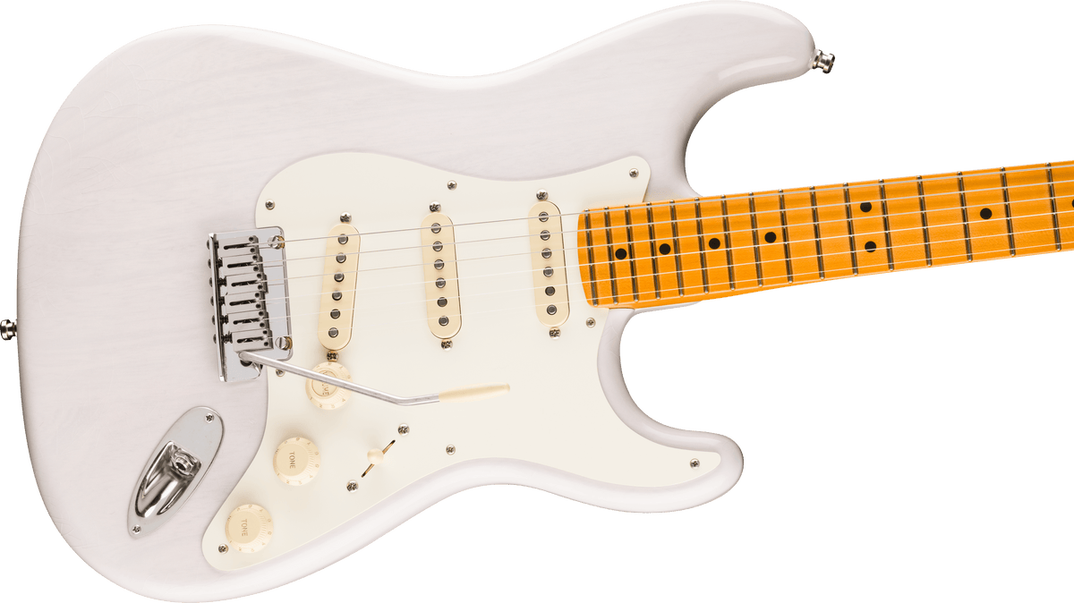 Fender American Ultra Luxe Vintage '50s Stratocaster, body detail