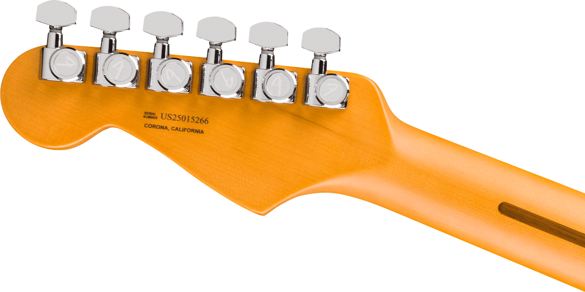 Fender American Ultra Luxe Vintage '50s Stratocaster, headstock, back
